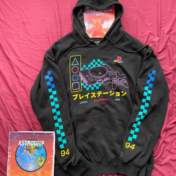 Vintage Other - PlayStation - PS1 Console Japan 1994 - Hoodie - XL